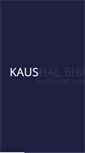Mobile Screenshot of kaushalbhavsar.com